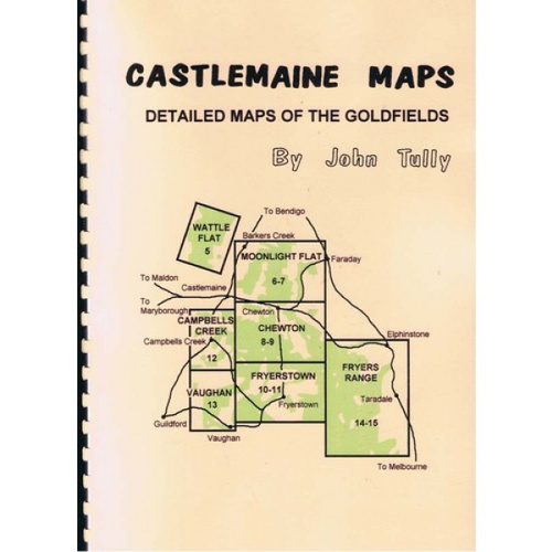 John Tully Castlemaine Goldfields Map