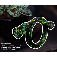 Reptile Wraps Metal Detector Cable Sleeve - GREEN VIPER