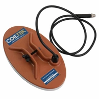 Coiltek 10" x 5" Gold Extreme Elliptical Metal Detector Coil