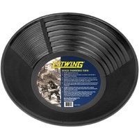 Estwing 10" Black Plastic Gold Pan