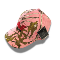 Miners Den/Minelab Pink Camo Detecting Cap