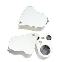 Led Jeweller's Loupe 30 x 22mm & 60 x 12mm