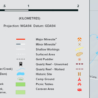 Signal Gold Map - Moliagul & Tarnagulla