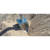  Beach Sand Scoop with Handle 130mm