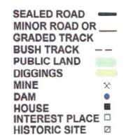 John Tully Dunolly Goldfields Map