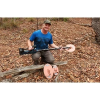 Coiltek 11" Gold Extreme Round Metal Detector Coil
