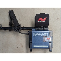 Minelab GPX 4500 Metal Detector Second hand