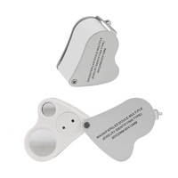 Led Jeweller's Loupe 30 x 22mm & 60 x 12mm