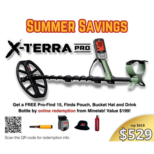 Minelab X-TERRA PRO Metal Detector