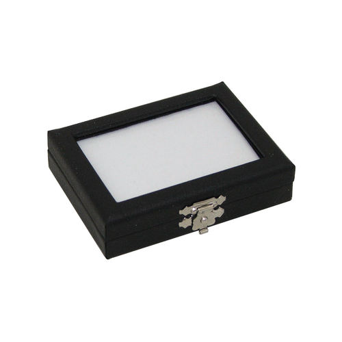 Gold Nugget Glass-Top Display Case