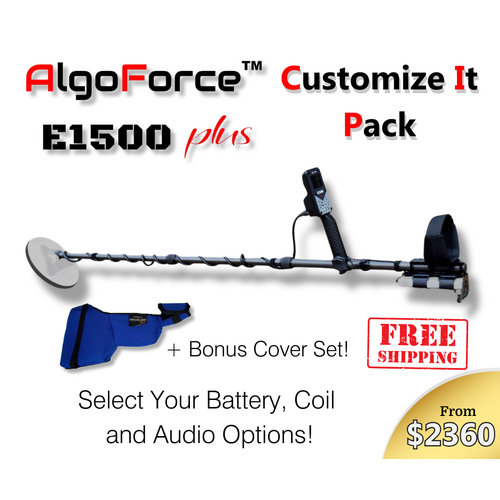 AlgoForce E1500 Plus Metal Detector Customize It Pack