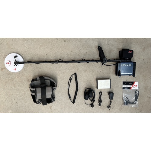 Minelab GPX 4500 Metal Detector Second Hand