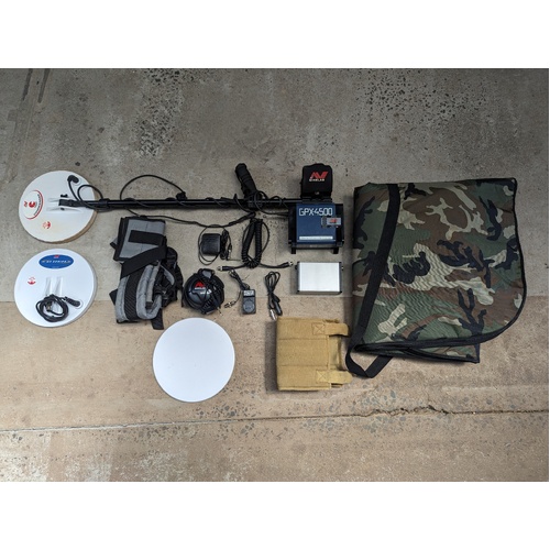 Minelab GPX 4500 Metal Detector Second Hand