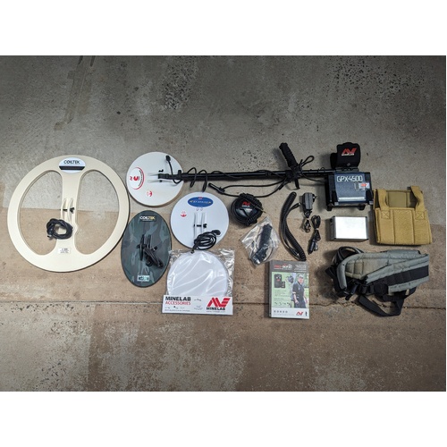Minelab GPX 4500 Metal Detector Second Hand