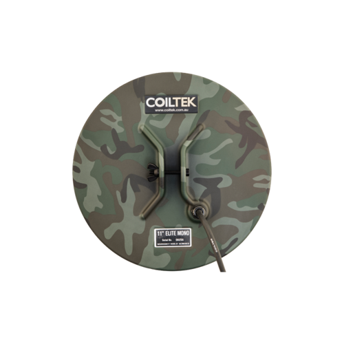 Coiltek 11" Round Elite Camo Mono Metal Detector Coil