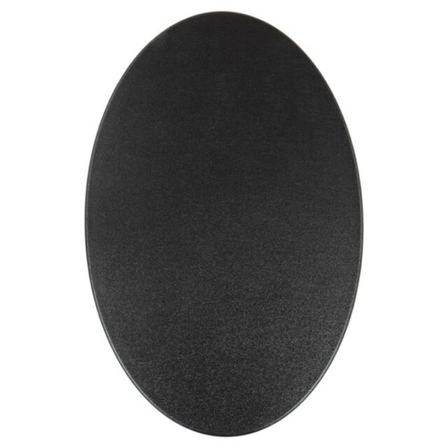 Coiltek 17" x 11" Elliptical Black Skid Plate