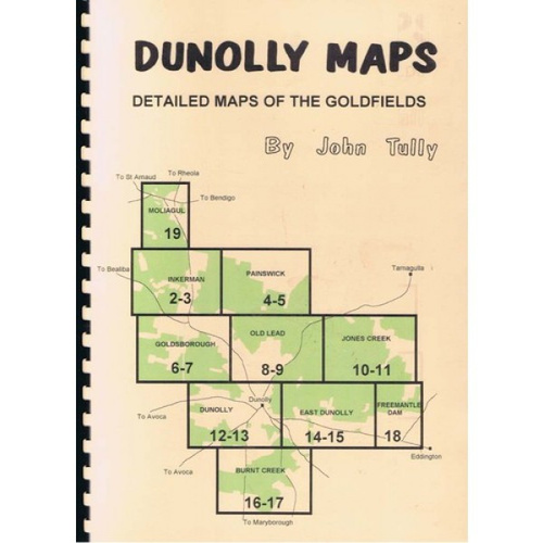 John Tully Dunolly Goldfields Map