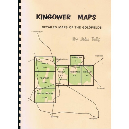 John Tully Kingower Goldfields Map