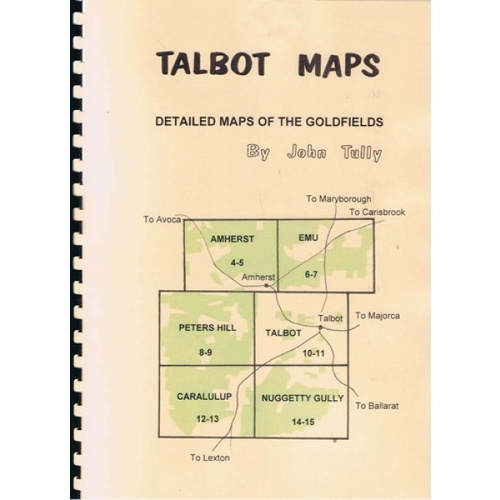 John Tully Talbot Goldfields Map
