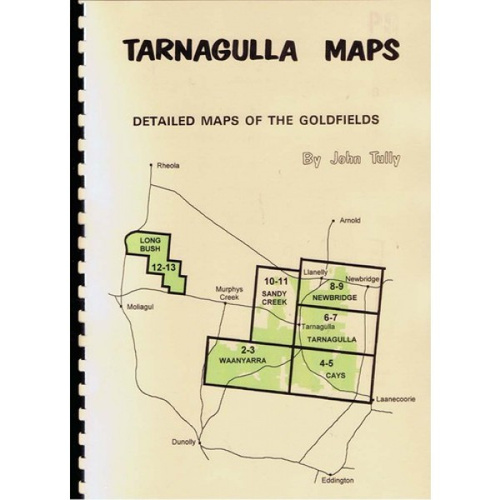John Tully Tarnagulla Goldfields Map