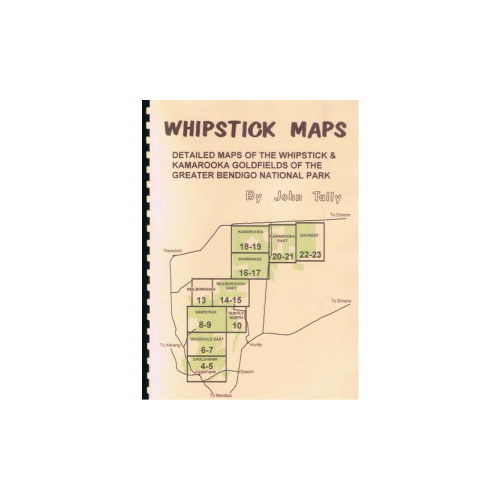 John Tully Whipstick Goldfields Map