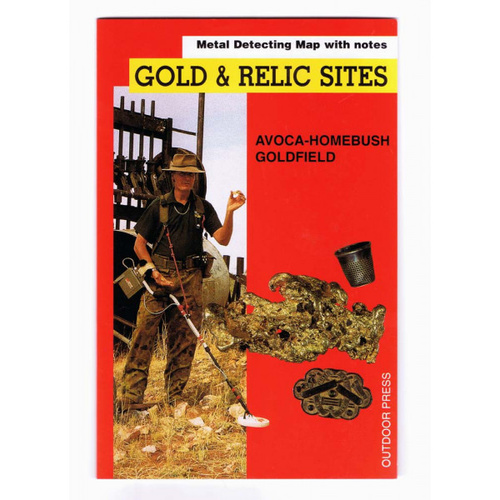 Doug Stone Avoca - Homebush Goldfields Map