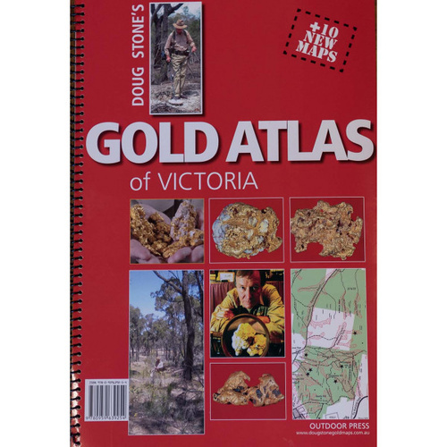 Doug Stone Gold Atlas of Victoria - 3rd Ed. + 17 New Maps