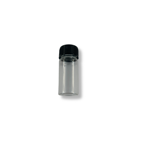 10 mL Glass Nugget Vial — Screw-Top Plastic Lid