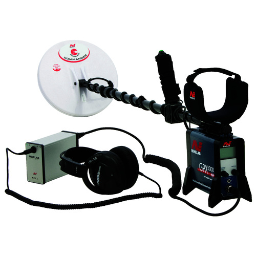 Minelab GPX 5000 Metal Detector -11" Mono Coil + Bonus 15" Mono Coil
