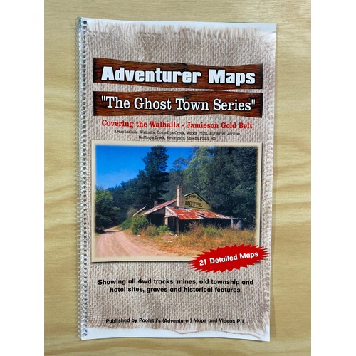 The Ghost Town Adventure Maps - Large Format
