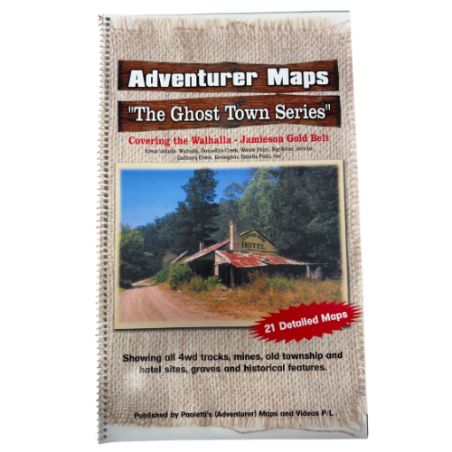 Adventurer Maps The Ghost Town Adventure Maps - Large Format