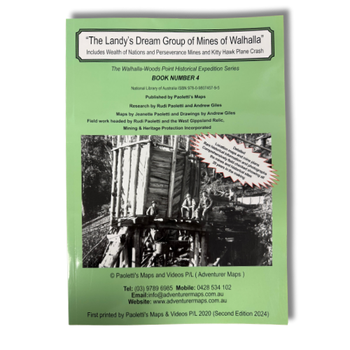 Adventurer Maps The Landy's Dream Group of Mines of Walhalla