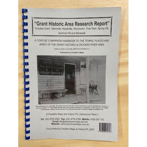 Grant Historic Area Guide Research Report