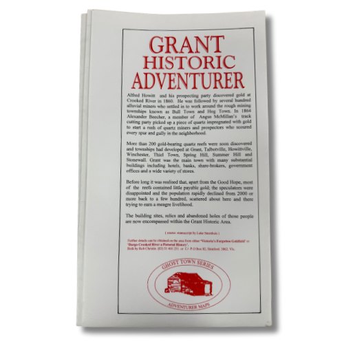 Adventurer Maps Grant Historic Adventurer Map