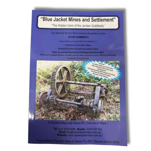 Adventurer Maps Blue Jacket Mines and Settlement - 2025 Revised Edition
