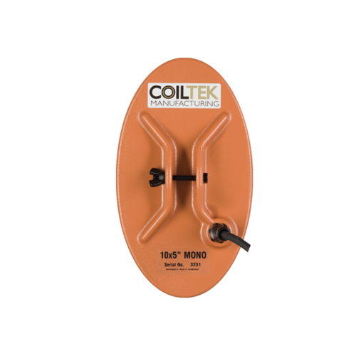 Coiltek 10" x 5" Elliptical Mono Metal Detector Coil 