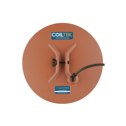 Coiltek 11" Gold Extreme SDC Round Metal Detector Coil