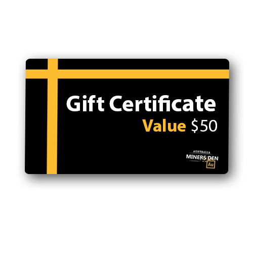 Miners Den Gift Voucher $50.00