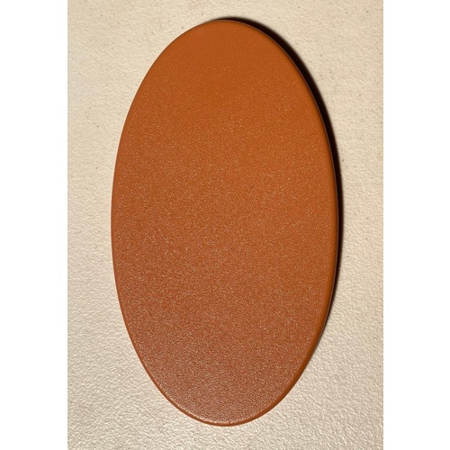 Coiltek 10" x 5" Elliptical Terracotta Skid Plate For SDC Extreme Coils