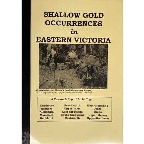 Shallow Gold Occurrences in Eastern Victoria
