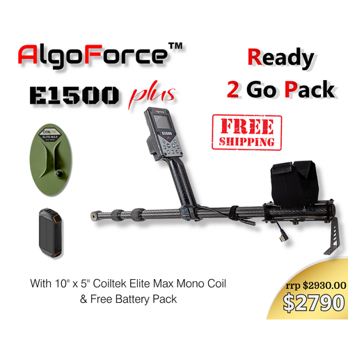 AlgoForce E1500 Plus Ready-to-Go Gold Package – Coiltek 10" x 5" Elite Max