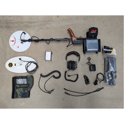 Minelab GPX 4500 Metal Detector Second Hand