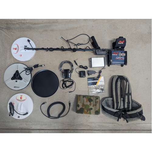 Minelab GPX 5000 Metal Detector Second hand