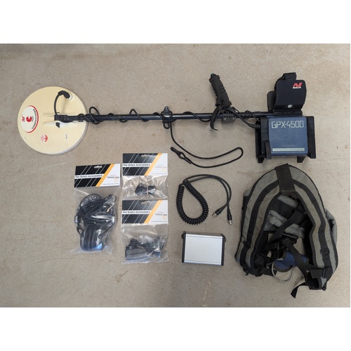 Minelab GPX 4500 Metal Detector Second Hand