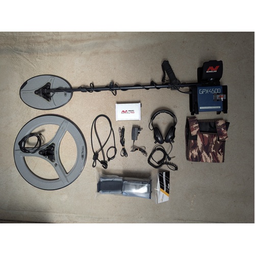 Minelab GPX 4500 Metal Detector Second hand