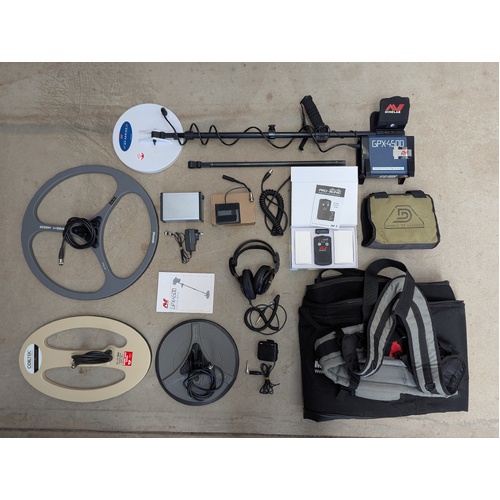 Minelab GPX 4500 Metal Detector Second Hand