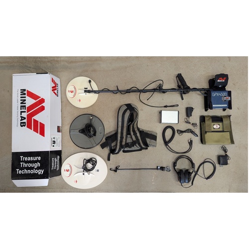 Minelab GPX 4500 Metal Detector Second Hand