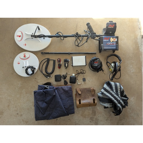 Minelab GPX 5000 Metal Detector Second Hand