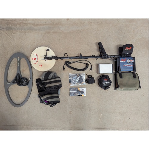 Minelab GPX 5000 Metal Detector Second Hand