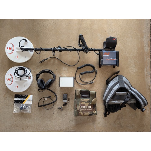 Minelab GPX 5000 Metal Detector Second Hand